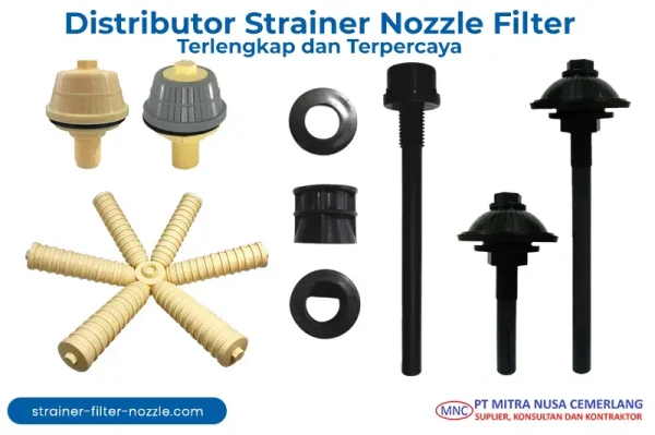 distributor produk strainer nozzle filter impor dan lokal terpercaya